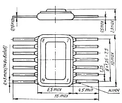 162КТ1Б микросхема фото 2 162КТ1Б микросхема фото 2