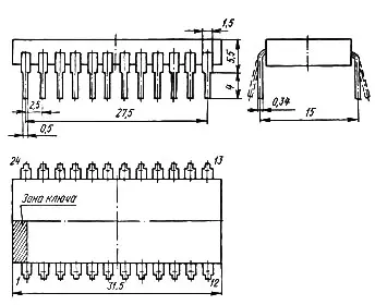 КР580ВР43 микросхема фото 2