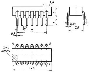 К157ХП1 микросхема фото 2