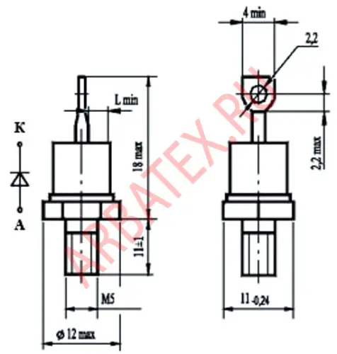 Д112-25-4 диод фото 2 Д112-25-4 диод фото 2