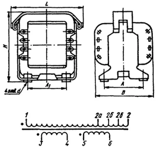 ТН70-115-400В трансформатор фото 3