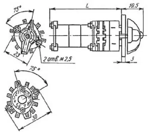 П2Г3-10П1Н переключатель фото 3