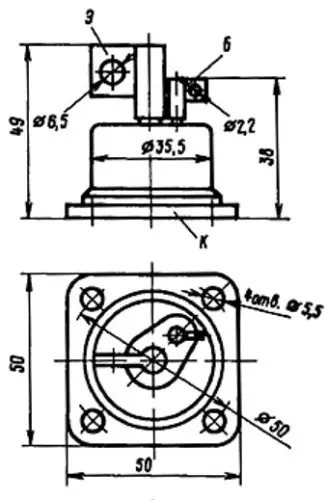 ТКД165-125-7 транзистор силовой фото 3