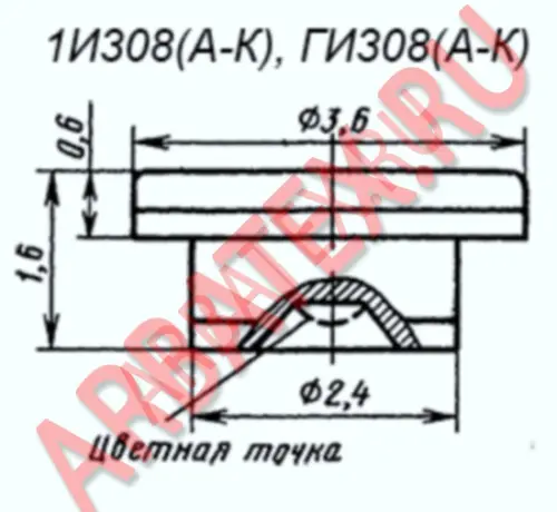 1И308Г диод фото 2