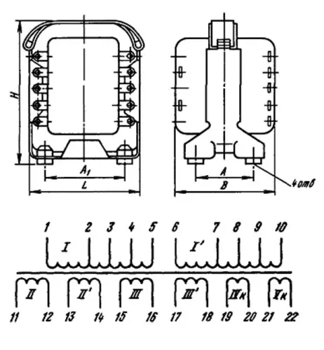ТА7-127/220-50В трансформатор фото 3 ТА7-127/220-50В трансформатор фото 3