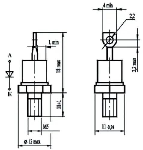 2Д112-10Х-4 диод фото 3 2Д112-10Х-4 диод фото 3