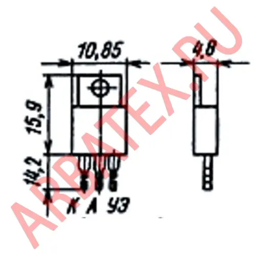 КУ228В-1 тиристор фото 2 КУ228В-1 тиристор фото 2