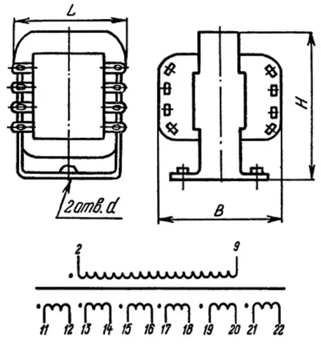 ТПП277-220-50 трансформатор фото 3 ТПП277-220-50 трансформатор фото 3