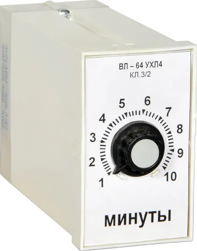 ВЛ-64 3-30cек 24В реле времени фото 3 ВЛ-64 3-30cек 24В реле времени фото 3