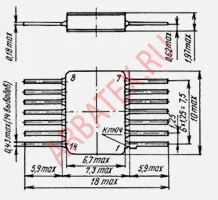 133ЛА1 микросхема фото 2 133ЛА1 микросхема фото 2