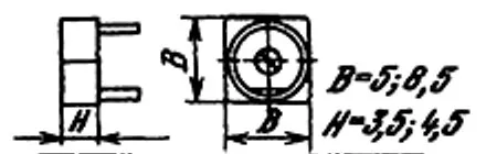 КТ4-25В 100в 1/5 пф МПО фото 3 КТ4-25В 100в 1/5 пф МПО фото 3