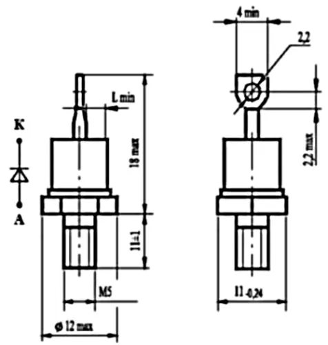 2Д112-10-14-В2 диод фото 3