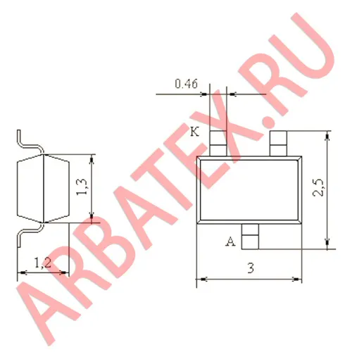 2В124А-9 варикап фото 2