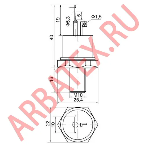 ТС242-80-12 тиристор фото 3 ТС242-80-12 тиристор фото 3
