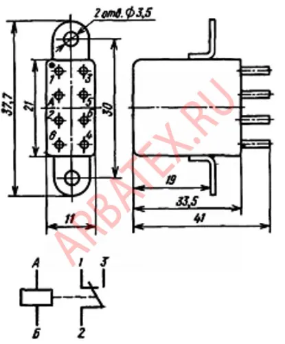 РЭС-59Б ХП4.500.020-02 фото 3 РЭС-59Б ХП4.500.020-02 фото 3