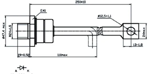 ДЧ171-250-11 диод фото 2